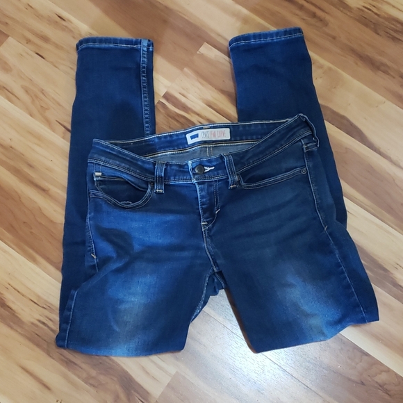 Levi's demi curve medium wash denim blue jeans Size 5S - Picture 1 of 10